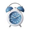 4-Inch Table Clock with Backlight Bedroom Desktop Clock Twin Bell Alarm Clock  Student Children