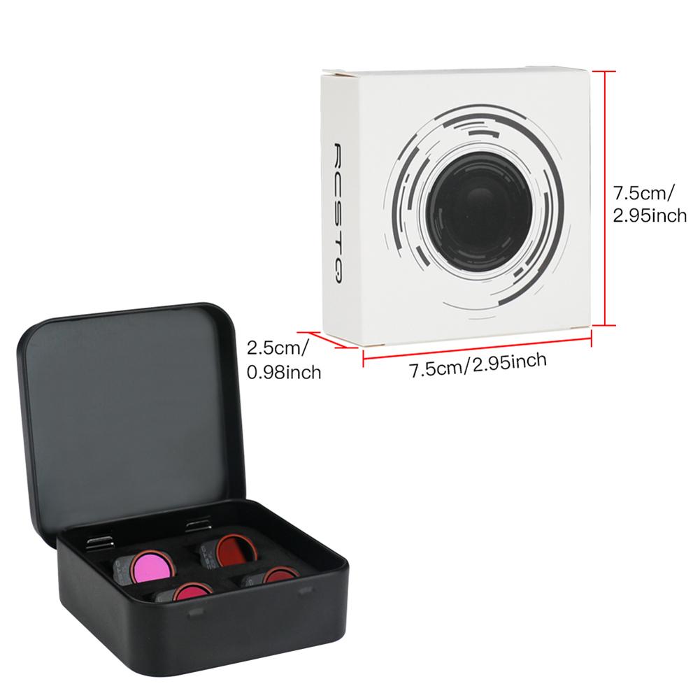 1/4/6pcs Camera Lens Filter Drone Optical Lens Protector Filters Set for DJI Mavic Mini 1 2 SE UV/CPL/ND/PL Set Drone Accessorie