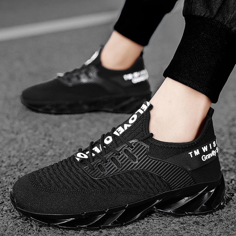 Autumn/Winter Men's Non-slip Blade-soled Shoes Outdoor Men's Large Size Shoes