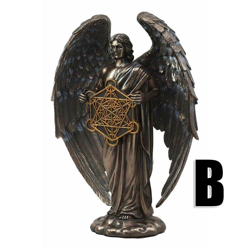 Archangel Metatron Enoch Angel Transformation Religious Statue