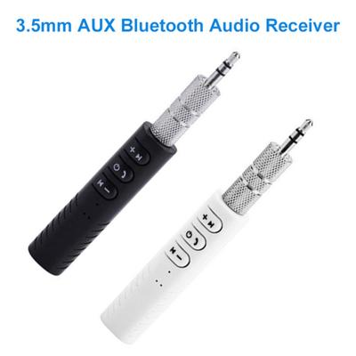 Адаптер аудиоприемника AUX 3,5 мм, совместимый с Bluetooth, для ПК, ноутбука, автомобильной колонки, наушников