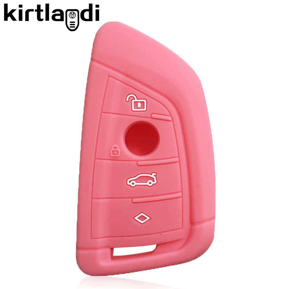 Силиконовый чехол для пульта ключа, протектор для BMW G30 G05 X5 F15 X6 F16 7 серии G11 X1 F48 F39 X4 X3 F40 2021 Бесключевой корпус брелока