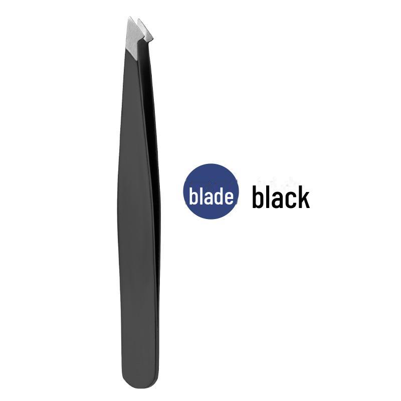 Пинцет для бровей из нержавеющей стали толщиной 1,2 мм со скошенной кромкой для точного удаления волос