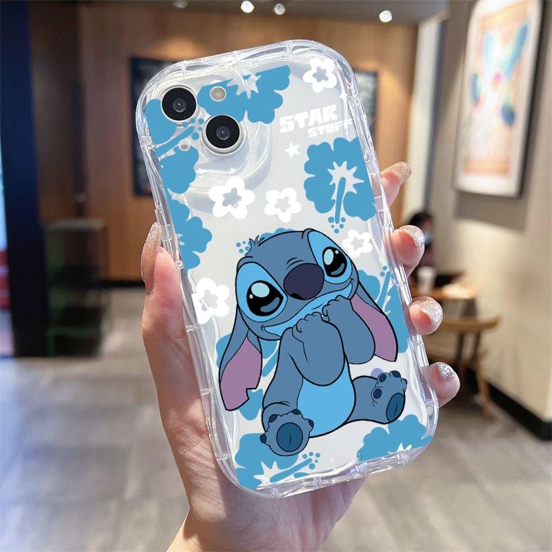 Чехол для телефона Stitch Angel Baby для Samsung Galaxy S25 S24 S23 S22 FE Plus Ultra A15 A16 A25 A55 A35 A54 A14 A34 A07 A17, мягкий чехол