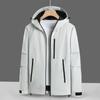 Spring and Autumn Men's and Women's Same Outdoor Jacket Fashion Hooded Single Clothes Windproof Waterproof Jacket