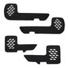 250 Series Land Cruiser Door Trim Front and Rear Set of 4 Kick Made In Protective S YOURS, Guards, [Carbon-Look/Black] Guards, Japan, Protectors,