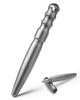 TIMULTI Титановая шариковая короткая металлическая мини EDC карманная ручка с брелоком Ручка, Ручка, Брелок, Ручка, (KP4, Матовый/94мм)