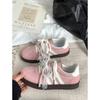 New Hot Spring New Pearl Retro Flat Casual Shoes Versatile Board Shoes 2680