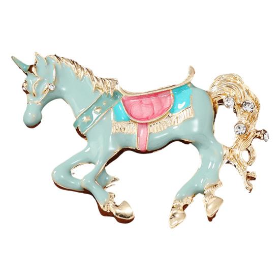 Ретро Брошь Лошадь Скачущая Лошадь Значок на Лацкан Декоративная Брошь-Булавка Лошадь Аксессуар для Одежды для Мужчин и Женщин Шляпы Сумки Шарфы