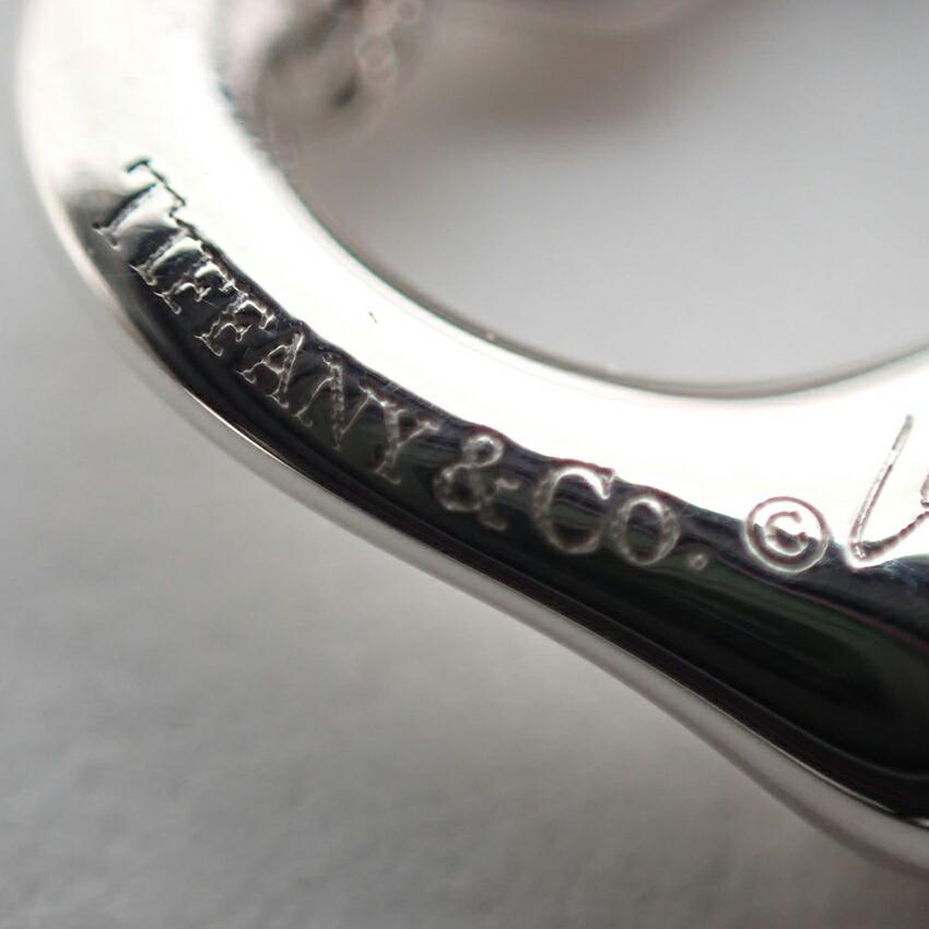 [Б/у] TIFFANY/Tiffany 925 Open Heart Pendant/Necklace/g411-55