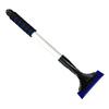 Snow Shovel Multifunctional Portable Non-slip Rust-proof Anti-scratch Comfortable Grip De-icing Tool Winter Window Windshield Ice Scraper for Car