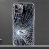 Смешной узор с трещинами и разломами, мягкий чехол для телефона для iPhone 18 11 17 Air 16E 16 Pro Max 15 + 14 Plus 13 Mini 12 Apple 7 SE 8 Fu