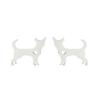 In-Style Cute Stainless Steel Small Animal Earrings: French Fashion Rabbit, Cat, Dog & Goldfish Designs for Women