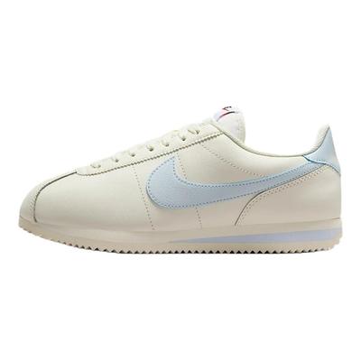 Cortez Кожа Удобные Универсальные Прочные Кроссовки с Низким Верхом для Бега Женские кроссовки Белый Синий DN1791-112