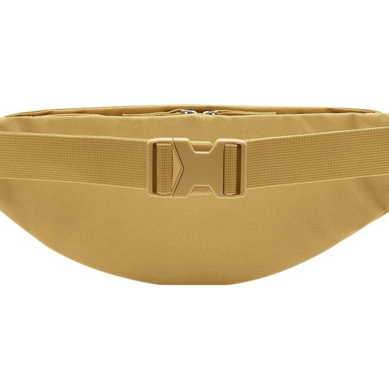 Nike Нейлоновая одноплечевая поясная сумка кроссбоди обычная унисекс пшенично-золотистая и але-коричневая повседневная DB0490-725