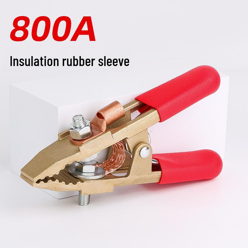 Заземляющий зажим А-образной формы из цельной меди для электросварочных аппаратов и аппаратов аргонодуговой сварки