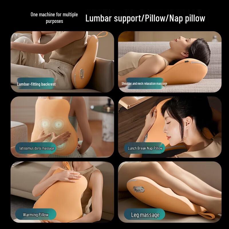 Philips 3D-адаптивный массажер для поясницы и спины, штепсель CN (адаптер в комплекте)