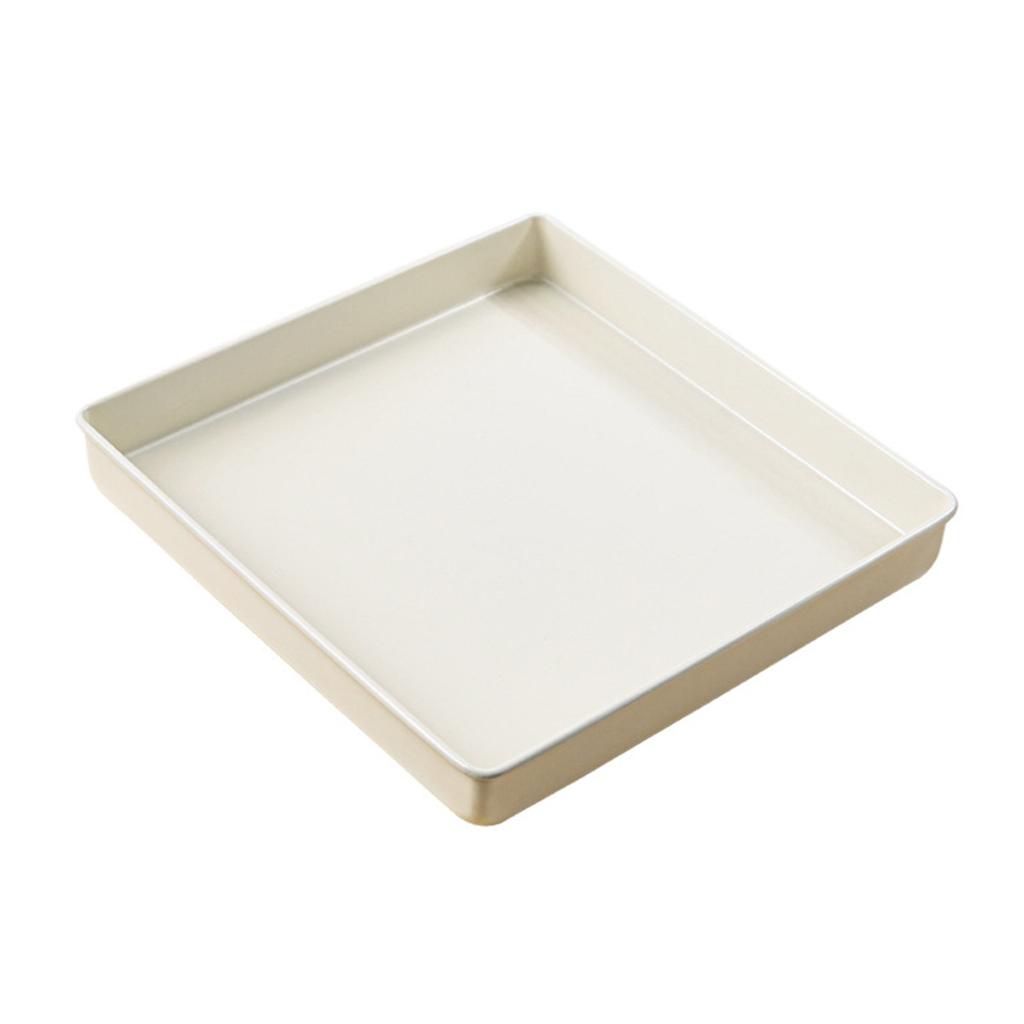 Square Baking Pans Nonstick Cake Moulds Carbon Steel Cake Baking Tray Carbon Steel Texture Kitchen Bakeware for Baking