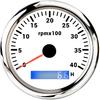 85MM Tachometer with LCD Hour Meter For Marine Boat Car RPM Gauge 8000rpm 6000rpm RPM Meter Tach Gauge 7 Colors LED Backlight