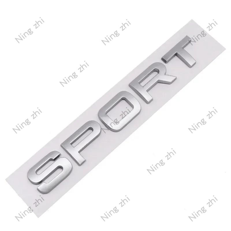 3D ABS SPORT Letters Emblem Car Rear Trunk Badge L494 L320 Sport Sticker Accessories