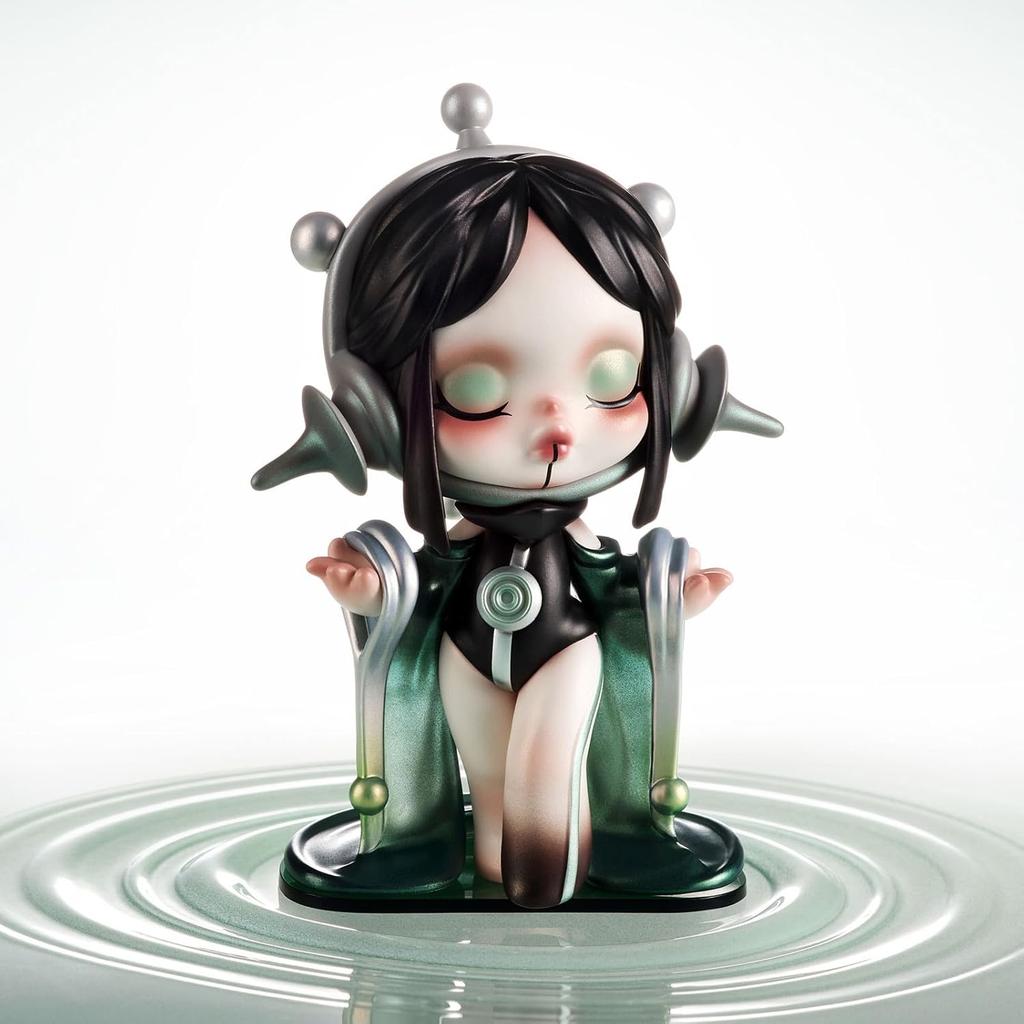 POP MART Фигурки SKULLPANDA Серия Звук, Фигурки SKULLPANDA в Слепой Коробке, Домашние Украшения, Подарки на Праздник и День Рождения, Одиночная Коробка