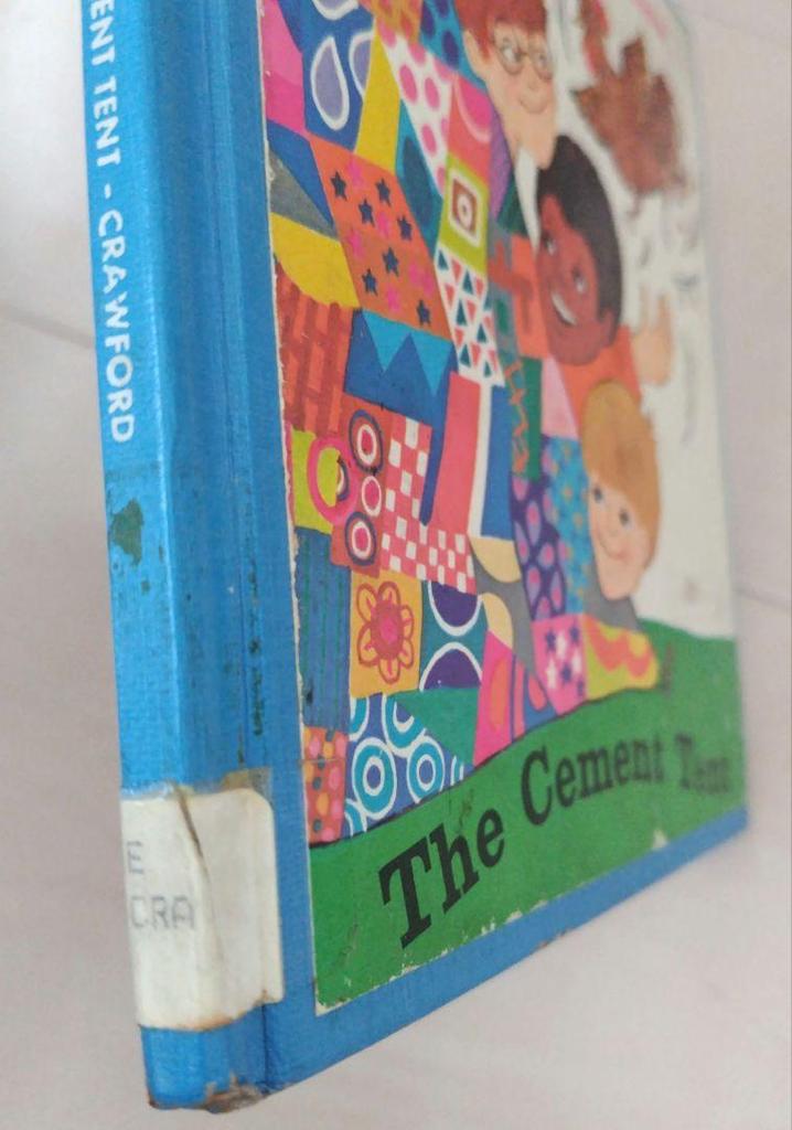 [Б/У] Цементная палатка Винтажная английская иллюстрированная книга