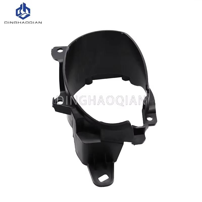 Накладка передней противотуманной фары, нижняя решетка бампера, черная, с отверстием для противотуманной фары, декоративная рамка, подходит для Honda HR-V Vezel 2019 2020 2021