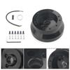 5 & 6 Hole Steering Wheel Polished Short Hub Adapter for Ididit Chevy Quick Release Billet Steering Wheel Hub Adapter