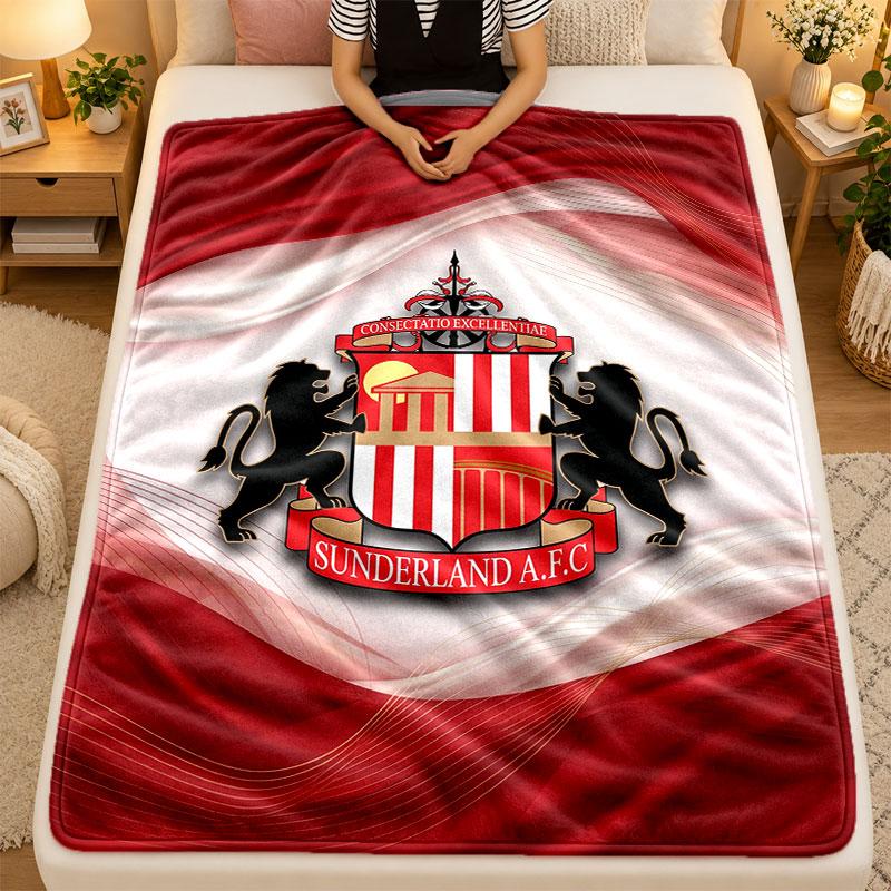 Flannel BlanketSunderland Warm Soft Throw Blanket for Indoor Sofa Bed Living Room Use