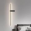 LED Wall Lamp: Minimalist Linear Light for Bedroom, Bedside, or Living Room