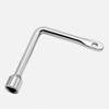 Metric L Shaped Angled Triangle Socket Wrench Zinc Alloy Double Head Elbow Wrench for Elevator Mechanic Repair Tool