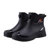 Men's Waterproof Rain Boots Anti-Slip Wear-Resistant Kitchen Oes Fiing Car Wa Very Labor Protection Warm Water Shoes