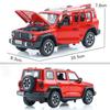 Масштаб 1/24 WEY Tank 300 SUV, литая под давлением модель автомобиля, игрушечный автомобиль с откатным механизмом, звуком и светом для детей, коллекция подарков для мальчиков и девочек