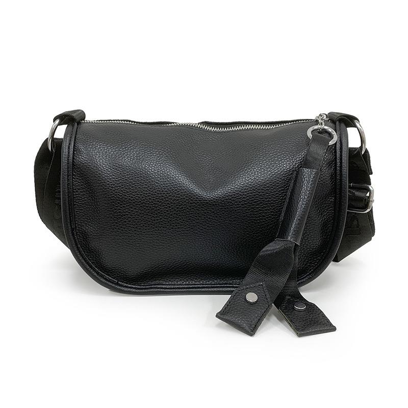 Новая женская маленькая сумка-ракушка из мягкой кожи из коровьей кожи первого слоя, на одно плечо, мессенджер, модная и повседневная, универсальная для работы