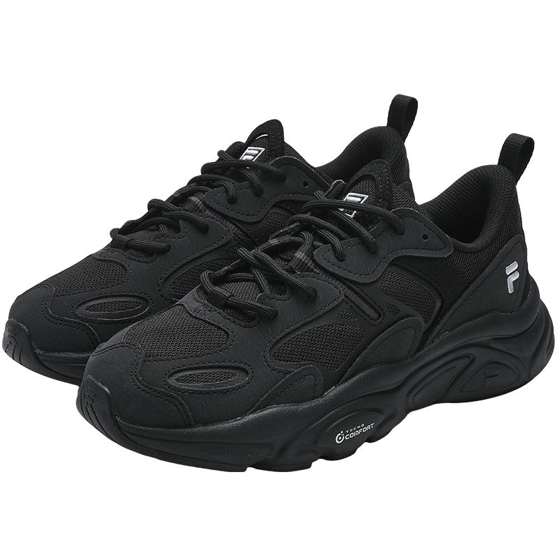 Fila Mars 2 Удобные Универсальные Кеды с Низким Верхом Женские кроссовки Черные F52W421116FBK