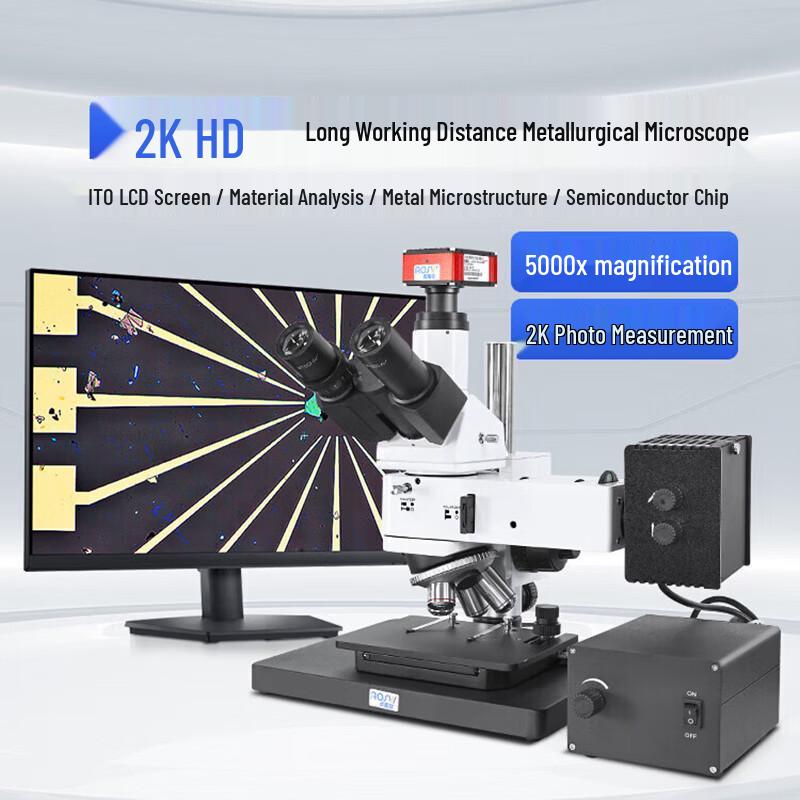 AOSVI Professional Long Working Distance Metallographic Microscope
