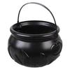Witch Mists Maker Plastic Cauldron with Floating Bottle,Diffuser Bubbling Cauldron Halloween Decors for Magics Party