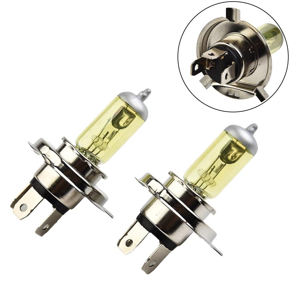 Автомобильные фары 6000K 1700LM из нержавеющей стали кварцевые стеклянные лампы комплект