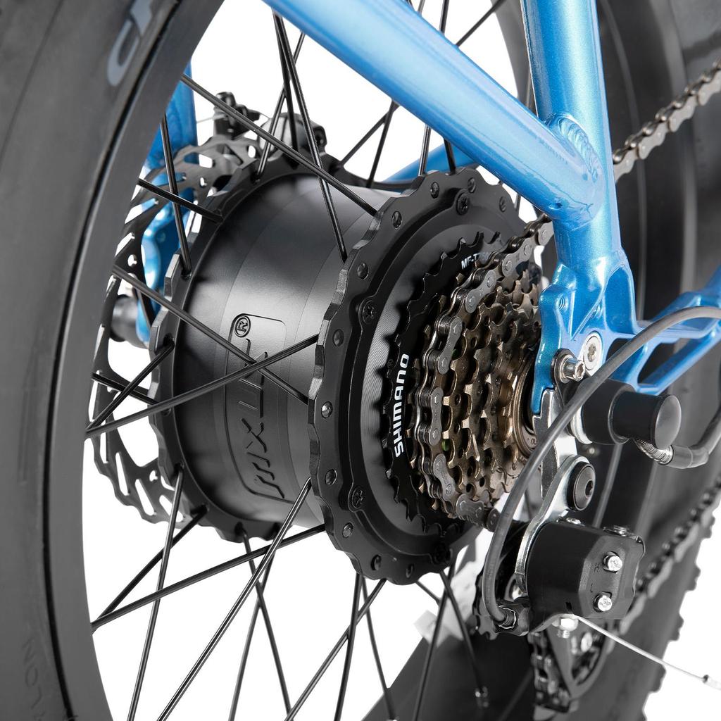 HILand EHD302 Front And Back Frames Road EBike 48V15Ah Battery 250W Motor 20 Inch Fat Tires Outdoor Commuting Electric Bicycle