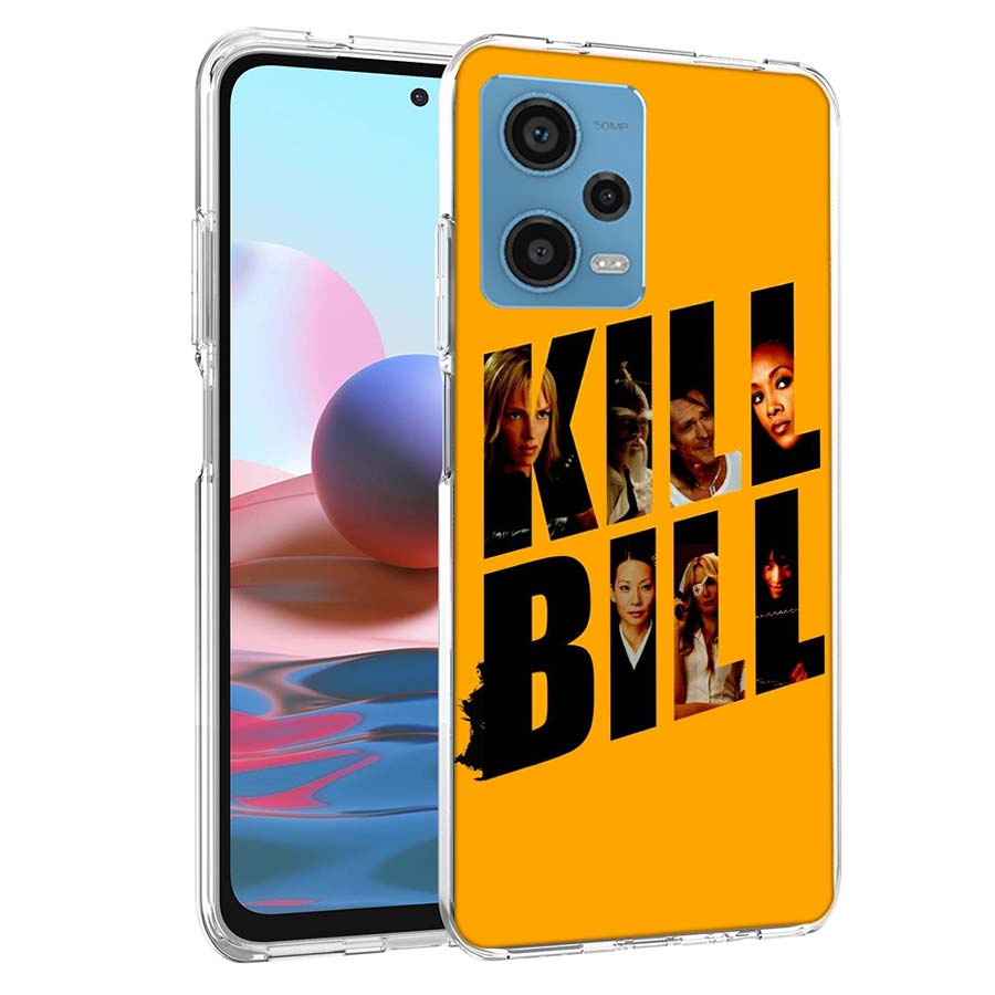 Чехол для телефона Kill Bill для Redmi Note 13 12 14 15 Pro Plus 13R 11 11T 11E 11S 10 Pro 10S 9 9S Чехол Cell Clear TPU Capa Cases Shoc