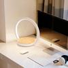 Современное украшение дома Qi Беспроводная зарядка Беспроводной динамик Сенсорный стол Ночная лампа Сенсорный светодиодный стол
