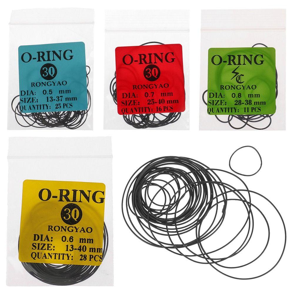 Набор из 4 штук Прочный Для Аксессуаров Часовщика Уплотнительное Кольцо Задняя Крышка Часовые Прокладки Инструмент для Ремонта