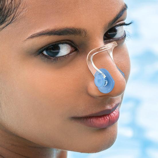 Зажим для носа для плавания Мягкие силиконовые зажимы для носа Предотвращают попадание воды Защита носа для водных видов спорта