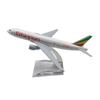 Масштаб 1/400 Самолет B777 Модель Самолета Авиамодель 16 см Air Ethiopian Airways Литая Модель из Сплава Самолеты с Подставкой Игрушки Ребенок