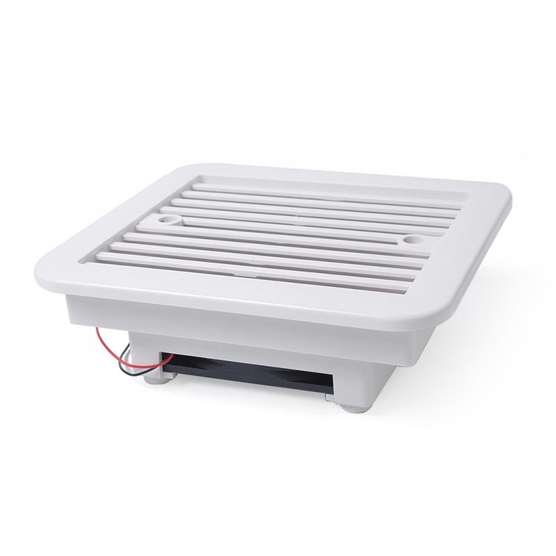 Artudatech 12V RV Caravan Side Air Trailer Vent Ventilation Cooling Mute Exhaust Fan