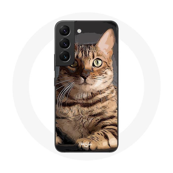 Coque pour Samsung Galaxy S21 FE Bengal Race de Chats
