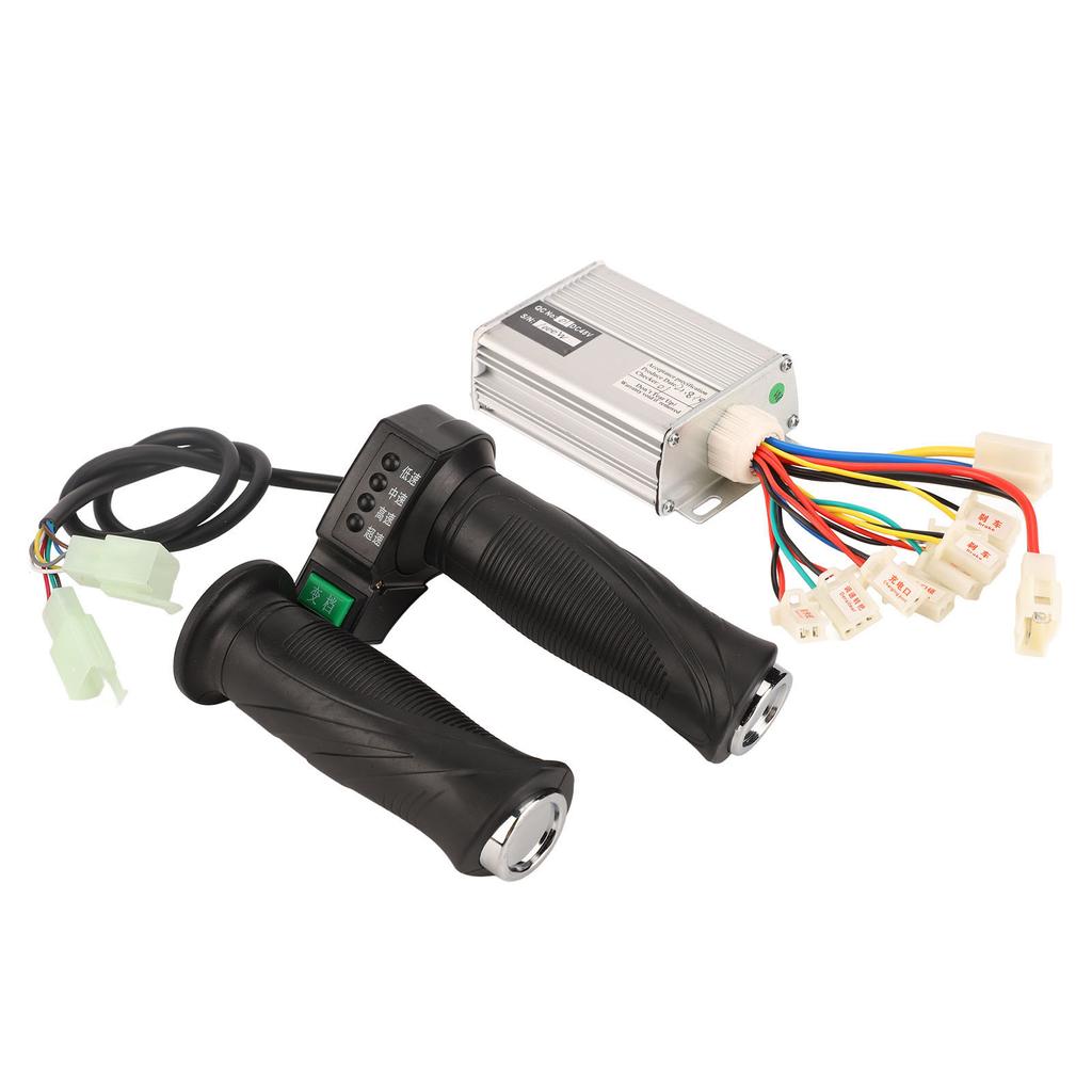 Контроллер электродвигателя щетки для электровелосипеда 48 В 1000 Вт с 4-скоростной ручкой дроссельной заслонки, электрический контроллер