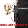 Portable Waist Belt Fishing Rod Holder Portable Pole Inserter Fishing Rod Holder