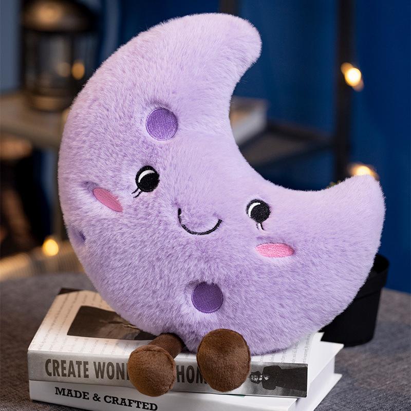 Креативная звезда луна звезда подушка плюшевая игрушка солнце облако кукла домашняя подушка подушка марионетка