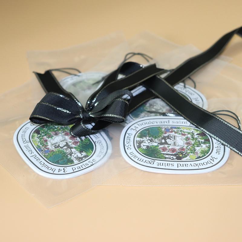 4 PCS Original Smell Auto Scent Perfume Aroma Diffuser Women Car Air Freshener Lasting Fragrance Hanging Car Perfume